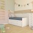 Cama compacta lacada Natalia
