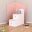 Mueble escalera cajones