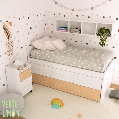 cama nido compacta nordica