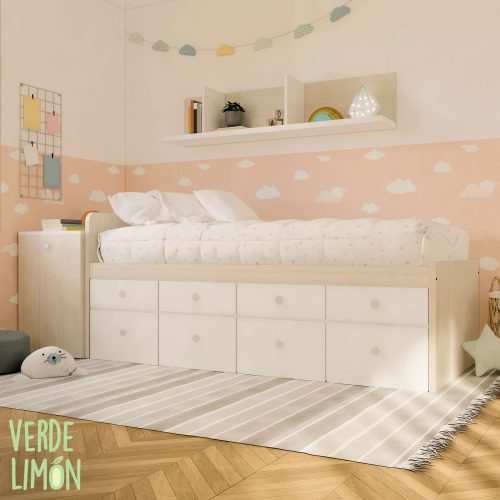 cama nido 8 cajones cecille II