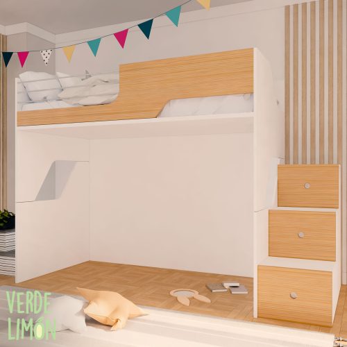 cama litera Juvenil Nehuen