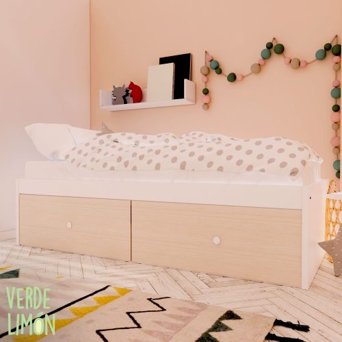 cama nido dos cajones