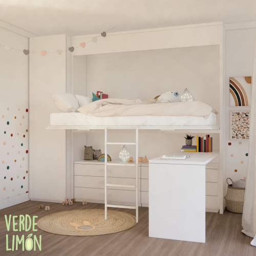 cama litera abatible