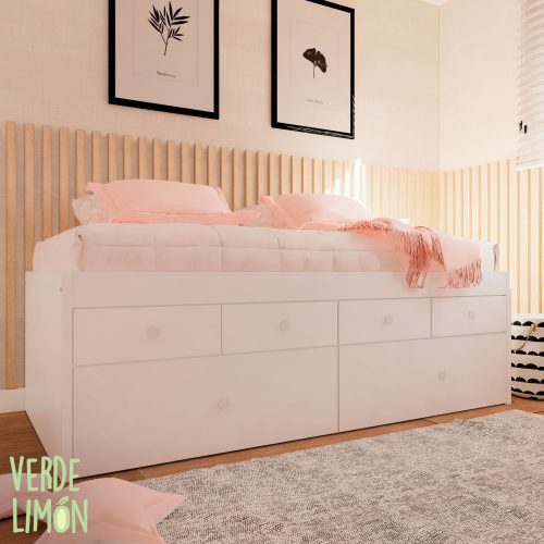 Cama nido 6 cajones