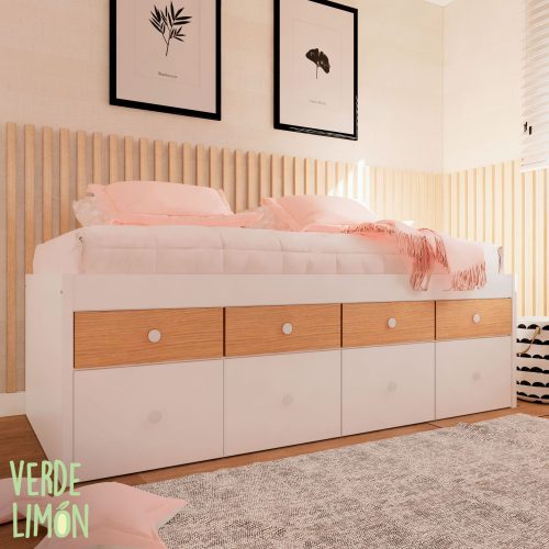 cama nido 8 cajones