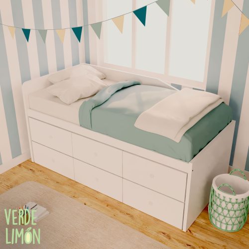 cama nido 6 contenedores