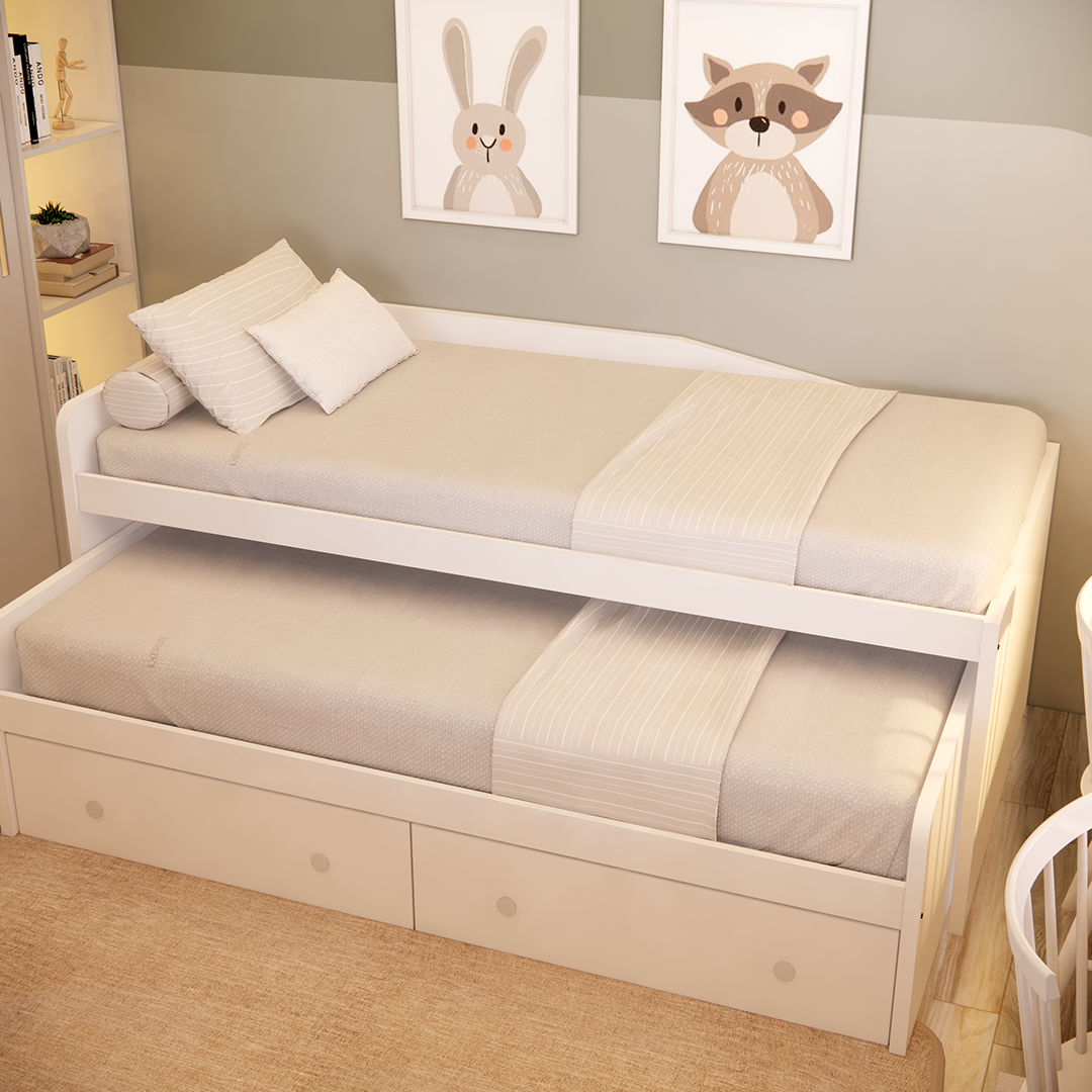 Cama compacta FELIPE con 2 cajones - Imagen 4