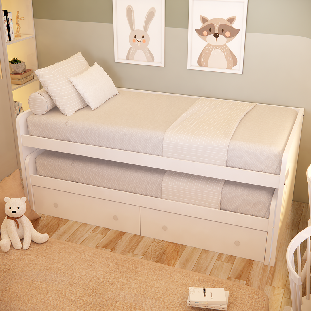 Cama compacta FELIPE con 2 cajones - Imagen 3