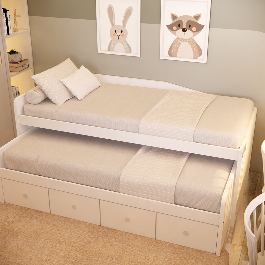 Cama compacta FELIPE con 4 contenedores - Imagen 4