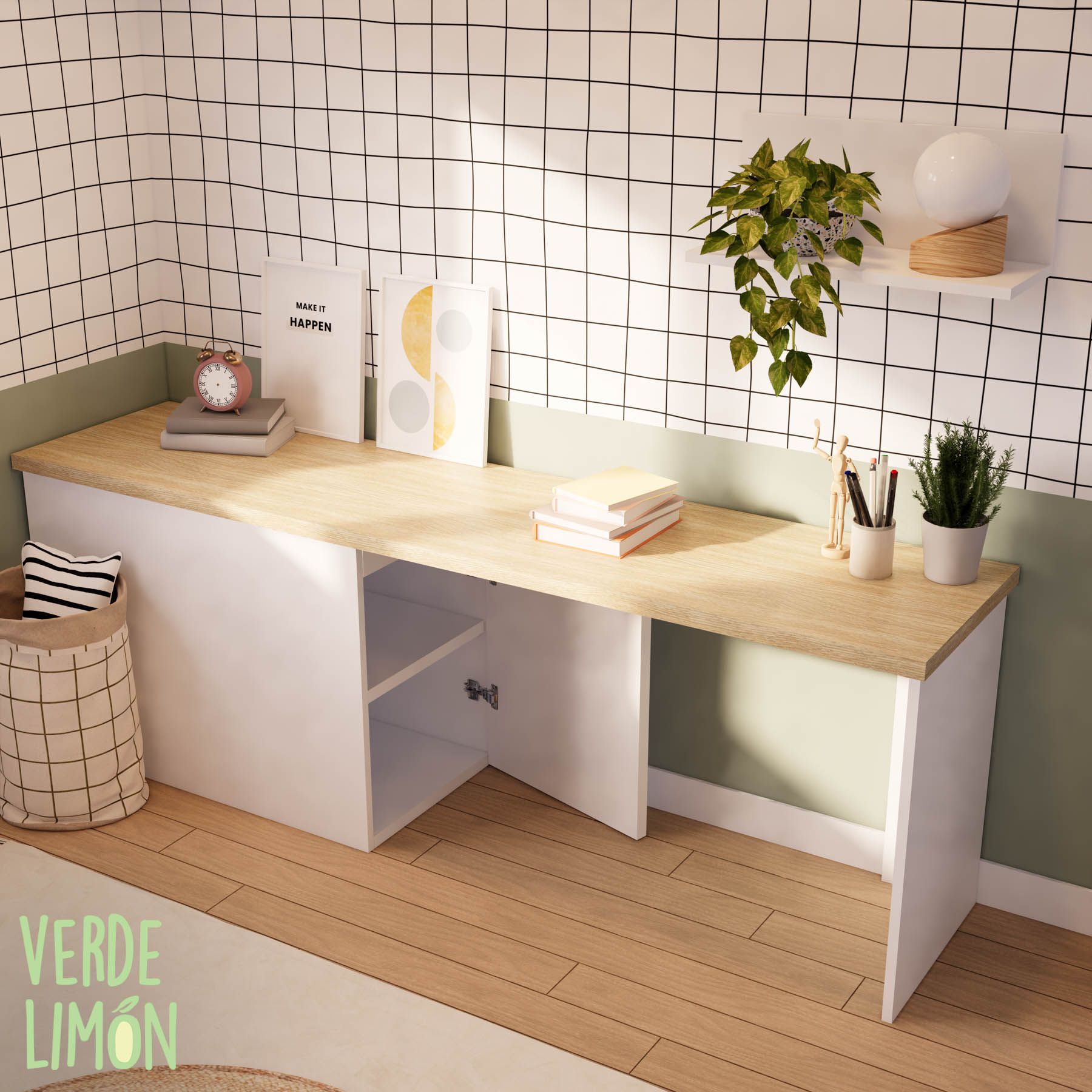 mesa de estudio a medida