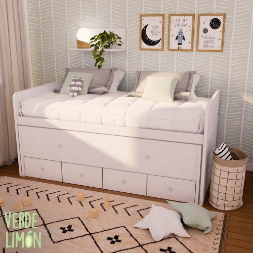 cama compacta juvenil Cecille
