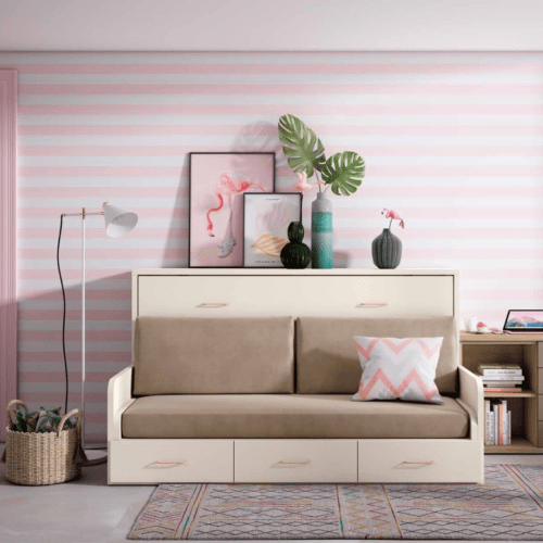 cama abatible con sofa