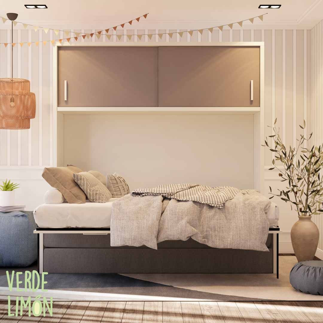 cama abatible con sofa matrimonio