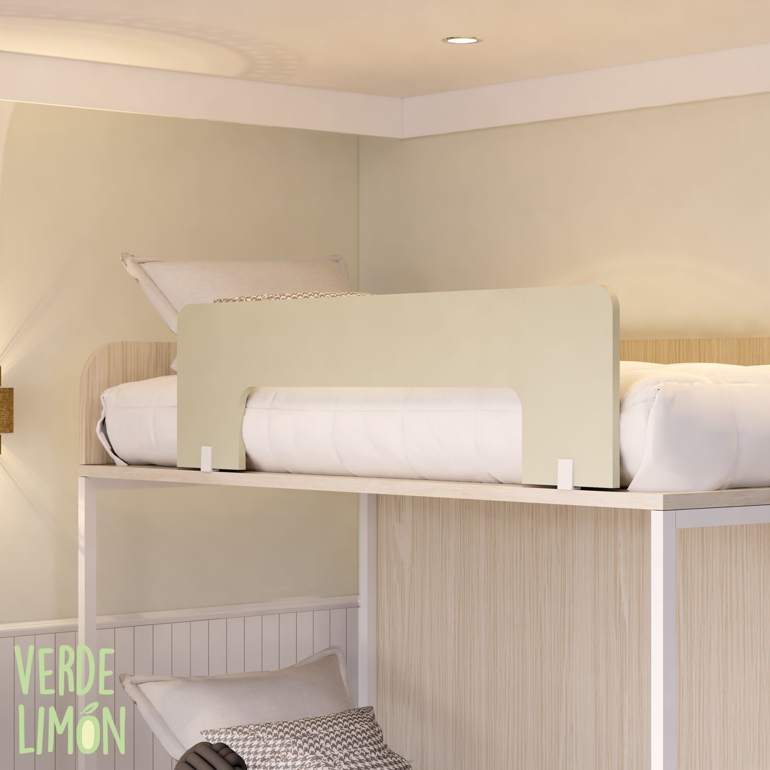Cama Litera ALI con barandilla rebatible - Imagen 4